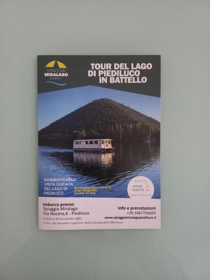 Il Girasole del Lago Piediluco Esterno foto